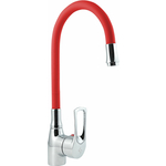 Смеситель для кухни Славен Цвет красный/хром (СЛ-ОД-Ц2К)