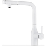 Смеситель для кухни Paulmark Viper с подключением фильтра, белый матовый (Vi213105-431)