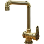 Смеситель для кухни ZorG Antic бронза (A 418 K-BR LOFT)