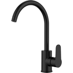 Смеситель для кухни Milardo Poli черный матовый (POLBLJ0M05)