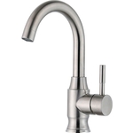 Смеситель для кухни ZorG Steel Hammer нержавеющая сталь (SH 6166 INOX)