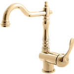 Смеситель для раковины Rav Slezak Labe золото (L008.5/8Z)