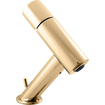 Смеситель для раковины Rav Slezak Seina с донным клапаном, золото (SE229.5KZ)