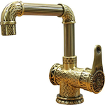 Смеситель для раковины ZorG Antic бронза (A 419 U-BR LOFT)