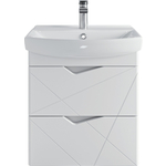 Тумба под раковину Sanstar Линни 52х34 белая (401.1-1.4.1.)