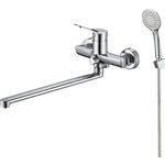 Смеситель для ванны Milardo Enjoy универсальный, глянцевый хром (ENJSB00M10)