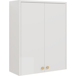 Шкафчик Dreja Luno 60х77 белый глянец (99.2006)