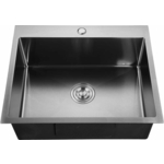 Кухонная мойка GranFest Metal 6545 PVD графит