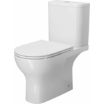 Унитаз-компакт безободковый Ambassador Abner с сиденьем микролифт (107K19001RS)