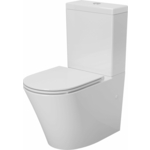 Унитаз-компакт безободковый Ambassador Ritz с сиденьем микролифт (237K19001RS)