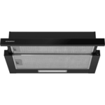 Вытяжка встраиваемая MAUNFELD Clyde 60 чёрное стекло