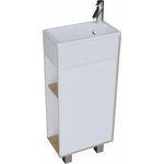 Тумба с раковиной 1Marka Laura 39х22 правая, дуб сонома (У85931)