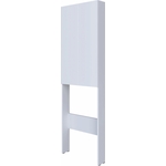 Шкаф 1Marka Gaula 60х190 над унитазом, белый (У92519)