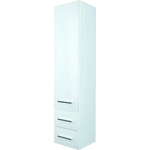 Пенал 1Marka Соната 35х150 левый, белый глянец (У78470)