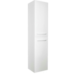 Пенал 1Marka Соната 35х150 левый, белый глянец (У78471)