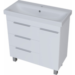 Тумба под раковину 1Marka Gaula 80х36 белая (У92516)