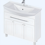 Тумба под раковину 1Marka Lina Classic 105х35 белая (У94491)