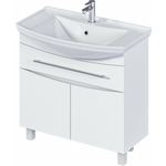 Тумба под раковину 1Marka Lina 85х35 белая (У94493)