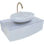 Тумба под раковину 1Marka Nega 80х49 белая (Ц0000002813)