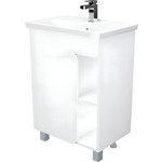 Тумба под раковину 1Marka Nuvo 60х39 белый глянец (У76055)