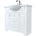 Тумба под раковину 1Marka Прованс 105х34 белый глянец (У94489)