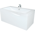 Тумба под раковину 1Marka Этюд 75х48 белый глянец (У57583)