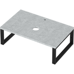 Столешница 1Marka Grunge Loft 80х48 бетон светлый (У85839)