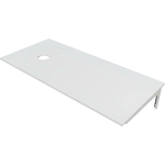 Столешница 1Marka Wash 110х50 под стиральную машину, белый глянец (Ц0000004097)