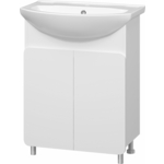 Тумба под раковину Misty Чегет 65 белая (П-Чег-01065-011)