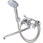 Смеситель для ванны Профсан Квадро PSM-184-38 хром