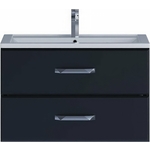 Тумба под раковину Uperwood Foster 80 черная (291020517)