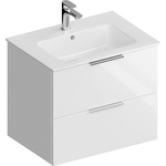 Тумба под раковину Kerama Marazzi Piano Forte 65 белая (PI.F.65\WHT)