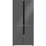 Холодильник Weissgauff WCD 450 Bru Steel Glass NoFrost Inverter