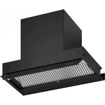 Вытяжка встраиваемая Faber IN-NOVA ZERO DRIP LITE A60 BK черный матовый/черное стекло