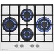 Газовая варочная панель Meferi MGH604WH GLASS ULTRA