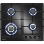 Газовая варочная панель Meferi MGH604BK GLASS COMFORT