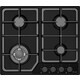 Газовая варочная панель MONSHER MSG 63 Noir