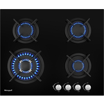 Газовая варочная панель Weissgauff HG 640 BGh
