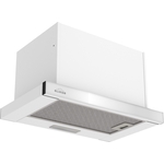 Вытяжка встраиваемая Elikor Slide Glass 50П-1000 белый/белый