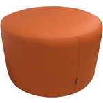 Мягкий офис Пуф круглый D 600 мм оранжевый