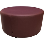 Пуф Мягкий офис D 800 мм фиолетовый