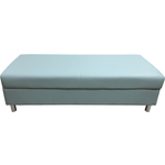 Банкетка Мягкий офис Флагман двухместная ментоловая