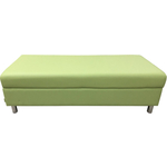Банкетка Мягкий офис Флагман двухместная салатовая