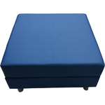 Банкетка Мягкий офис Флагман одноместная синяя