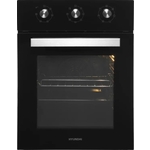 Электрический духовой шкаф Hyundai HEO 45311 BG черный/серебристый