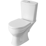 Унитаз-компакт Santeri Ультра Стандарт косой выпуск, с сиденьем (1.P401.3.S00.00B.F)