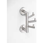 Крючок Bemeta тройной поворотный 65x155x85 мм (104206075)