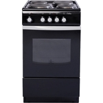 Электрическая плита de luxe 5004.12э (чёрная)