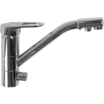 Смеситель для кухни Haiba HB04 с подключением фильтра, хром (HB4304)