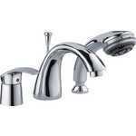 Смеситель на борт ванны Haiba HB21 врезной на 3 отверстия (HB1121)